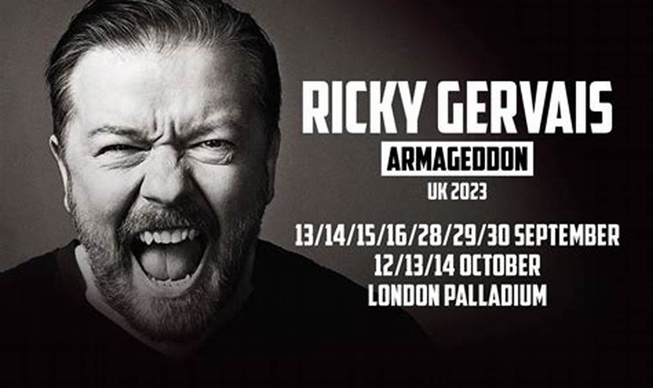 Ricky Gervais Tour 2024 Barcelona