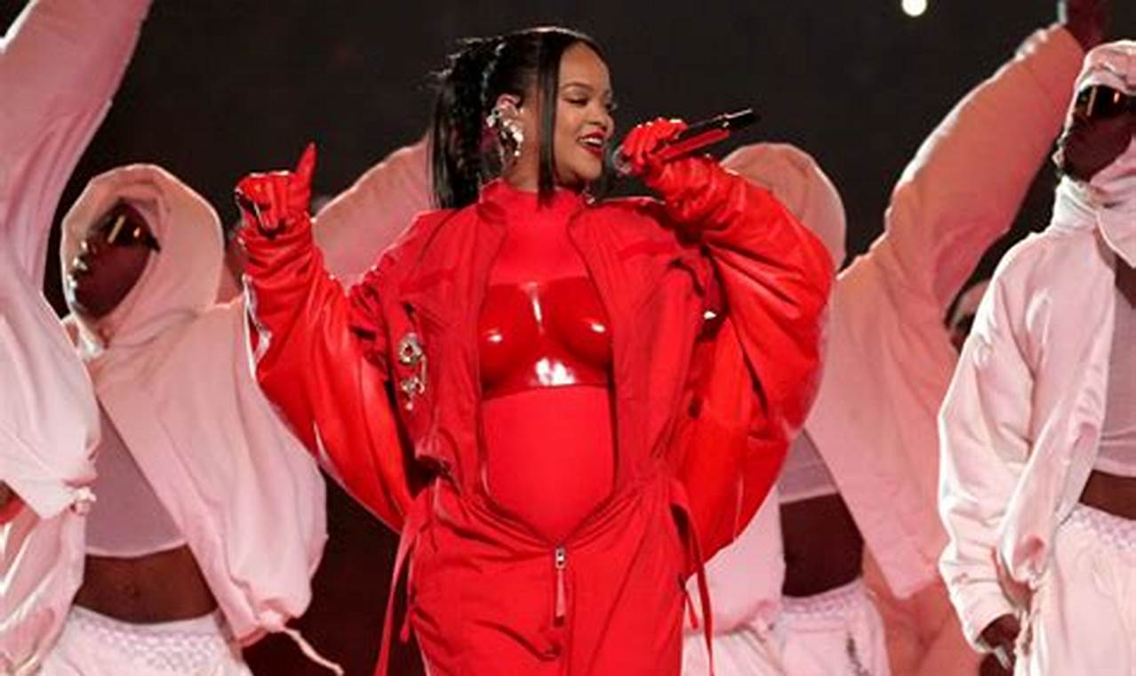 Rihanna Pregnant 2024 Super Bowl