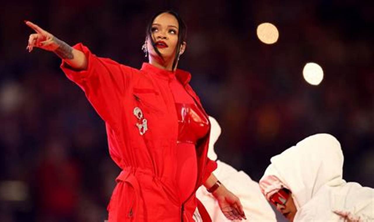 Rihanna Super Bowl 2024 Halftime