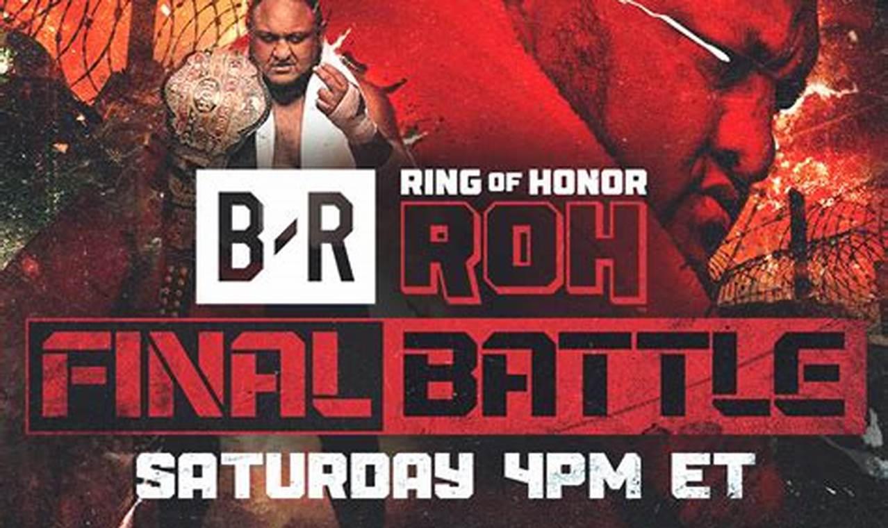 Ring Of Honor Final Battle 2024