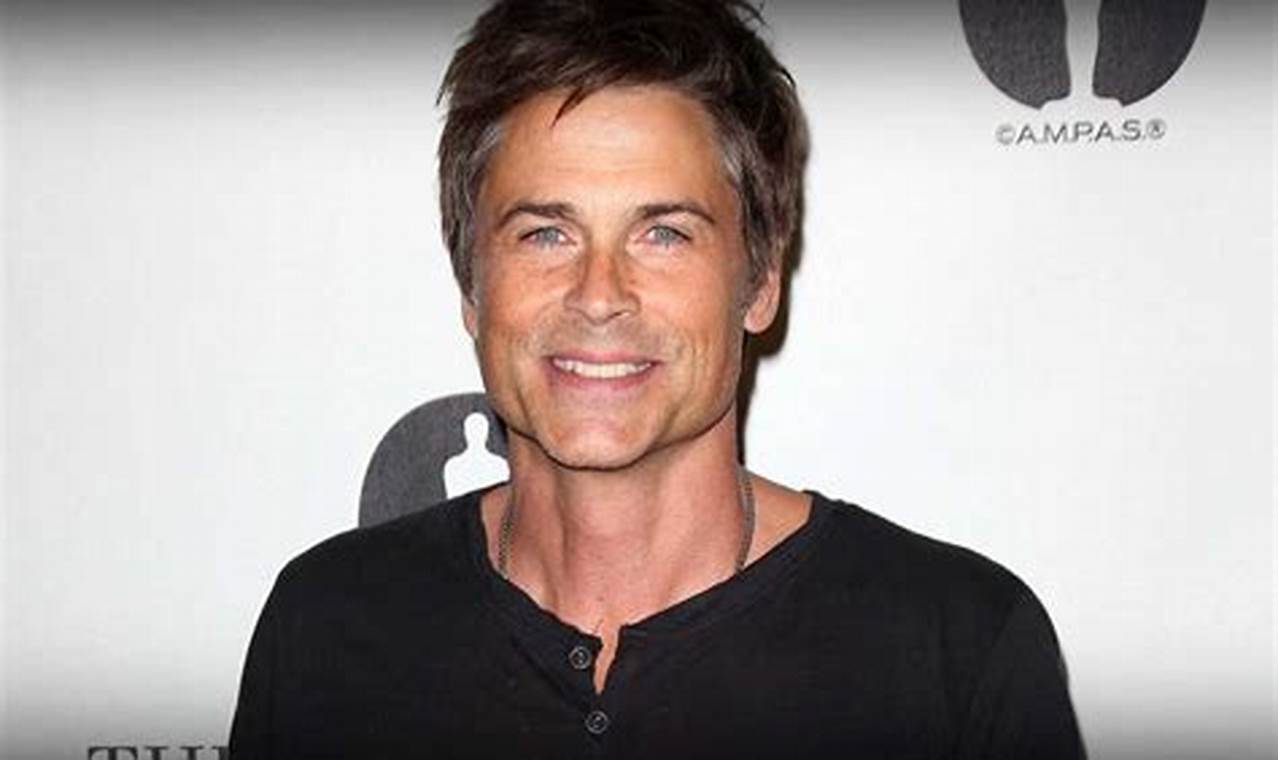 Rob Lowe Net Worth 2024