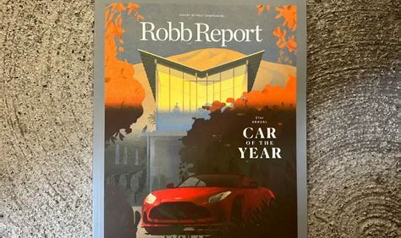 Robb Report Car Of The Year 2024