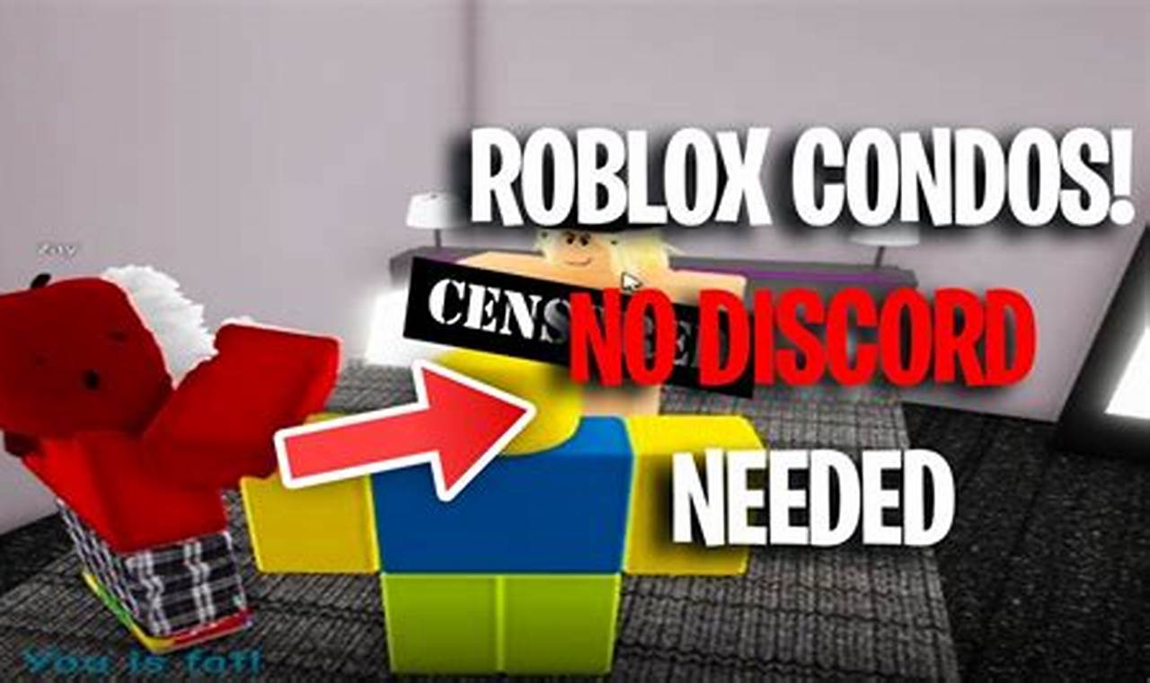 Roblox Condo Games Discord 2024