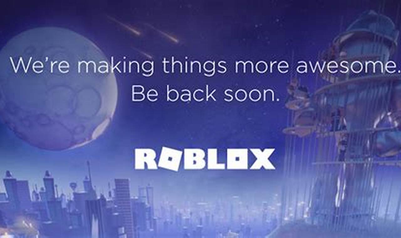 Roblox Down October 21 2024 Update
