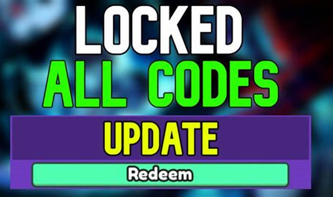 Roblox Locked Codes Jan 2024