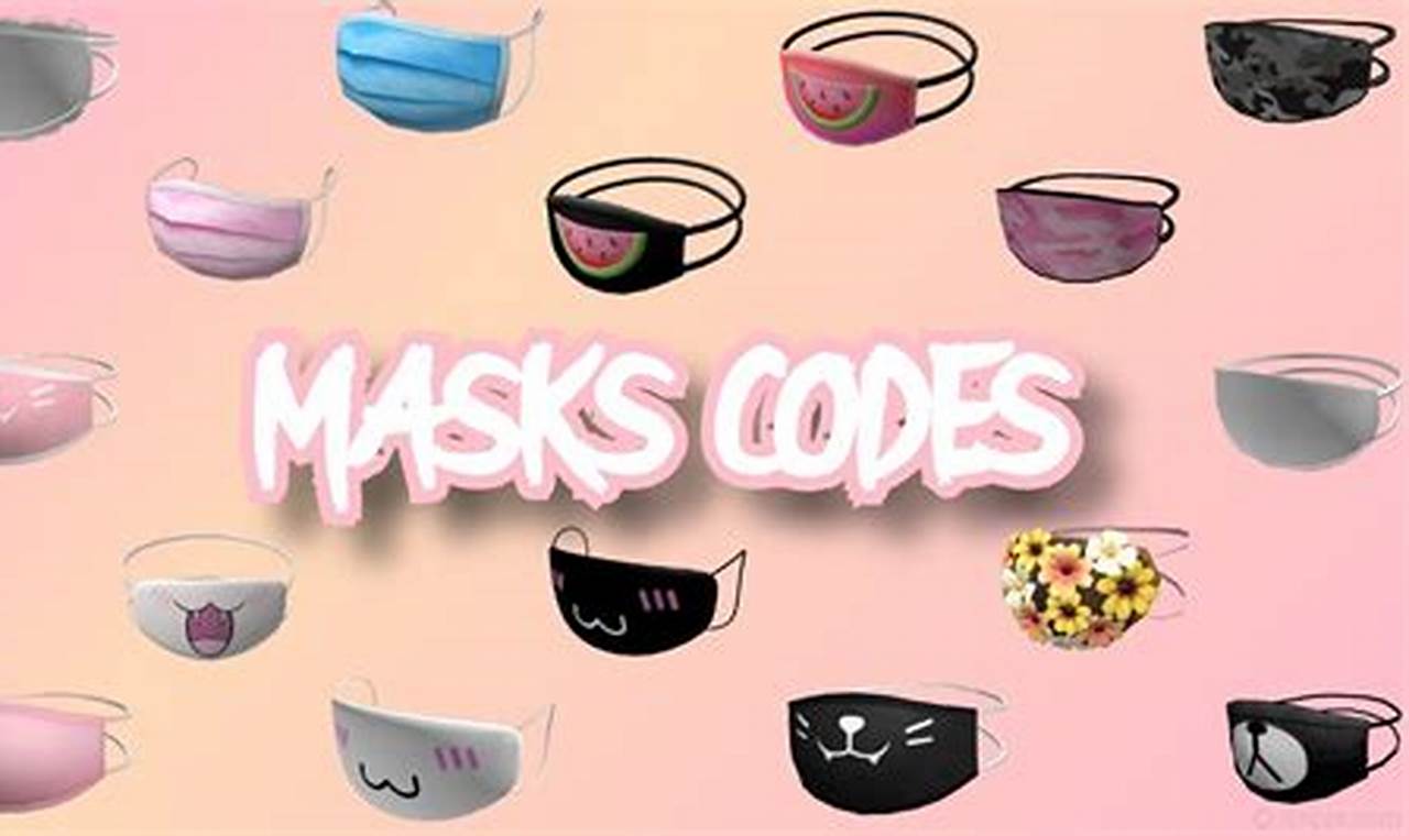 Roblox Mask Codes 2024