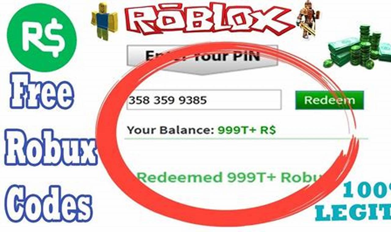Roblox Robux Codes 2024