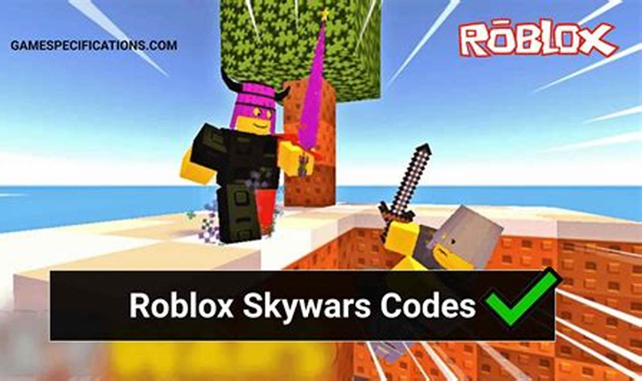 Roblox Skywars Codes 2024