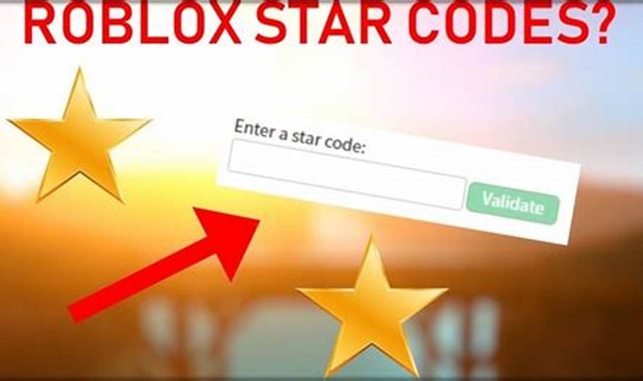 Roblox Star Codes 2024