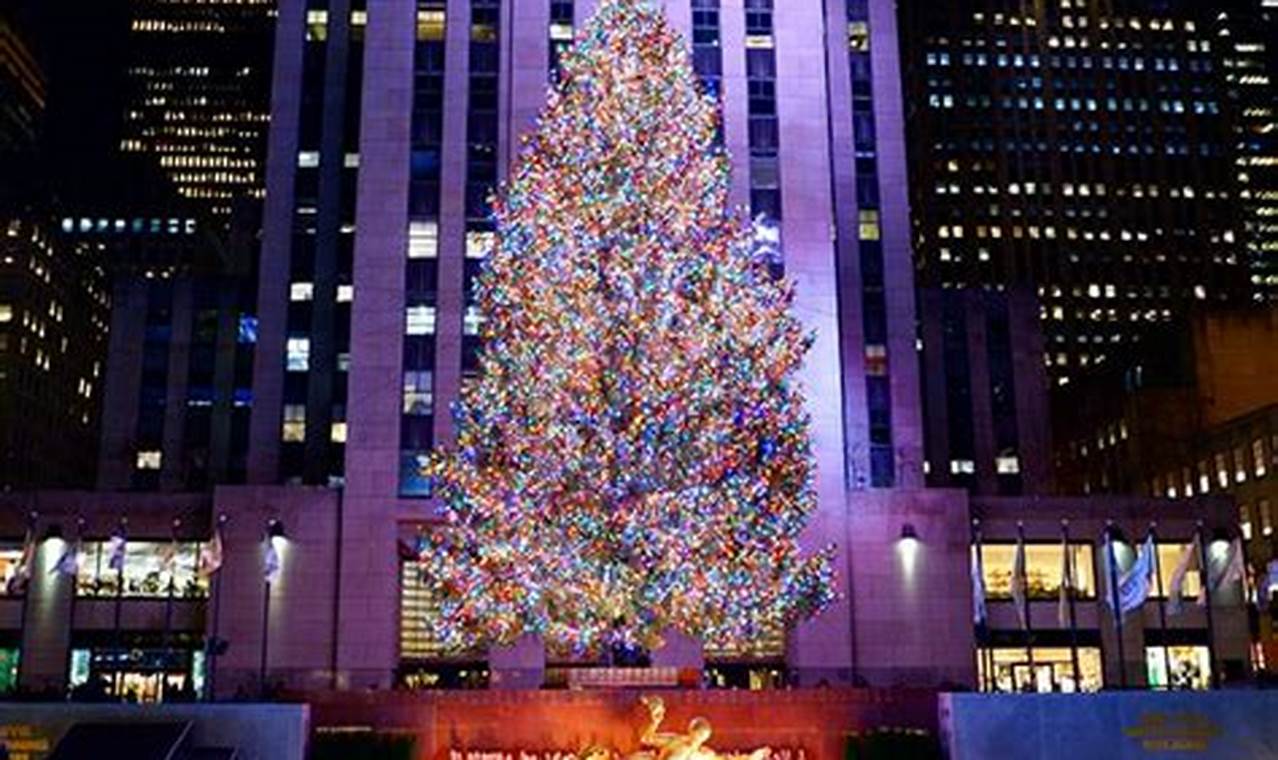 Rockefeller Center Christmas Tree 2024