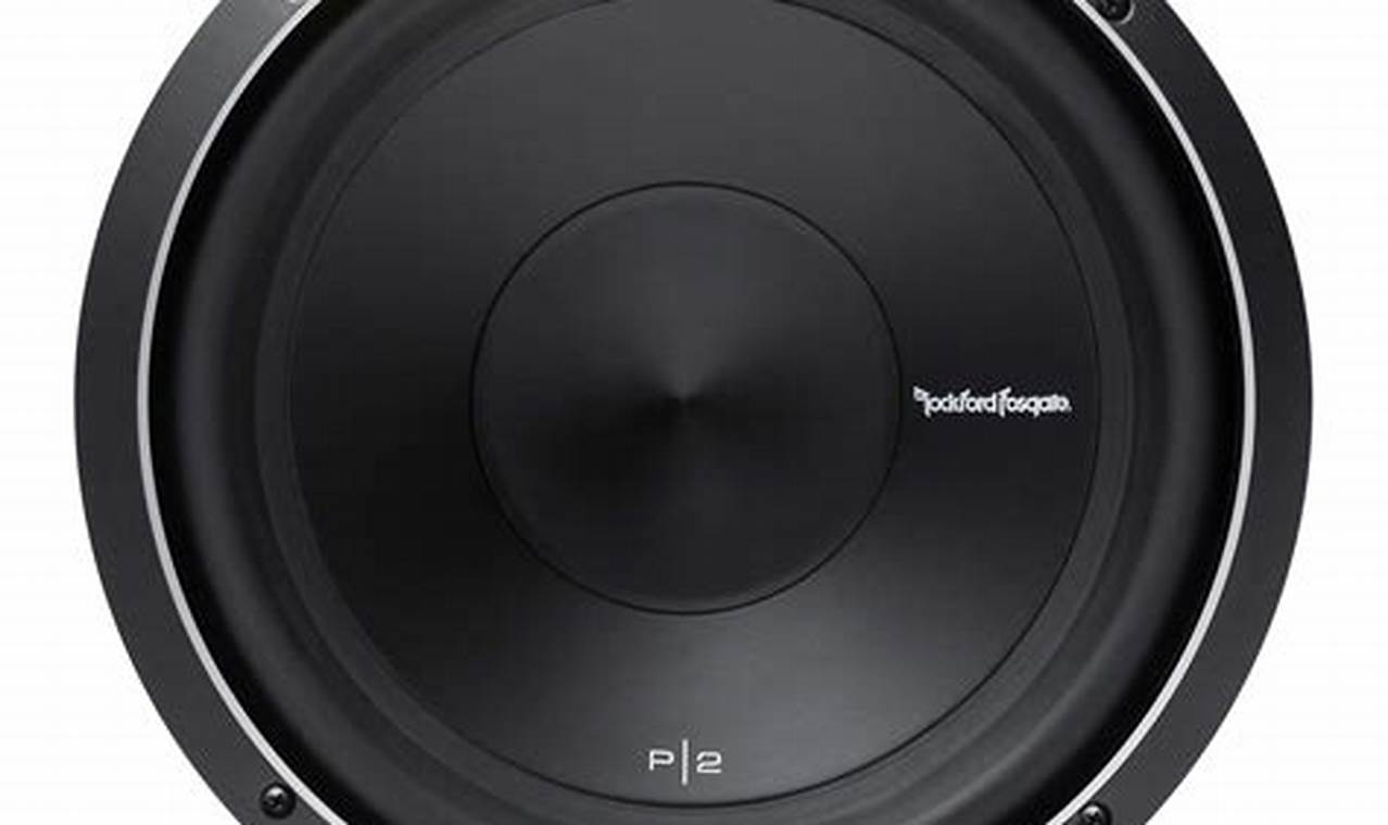 Rockford Fosgate 12 Inch Subwoofer: The Ultimate Guide