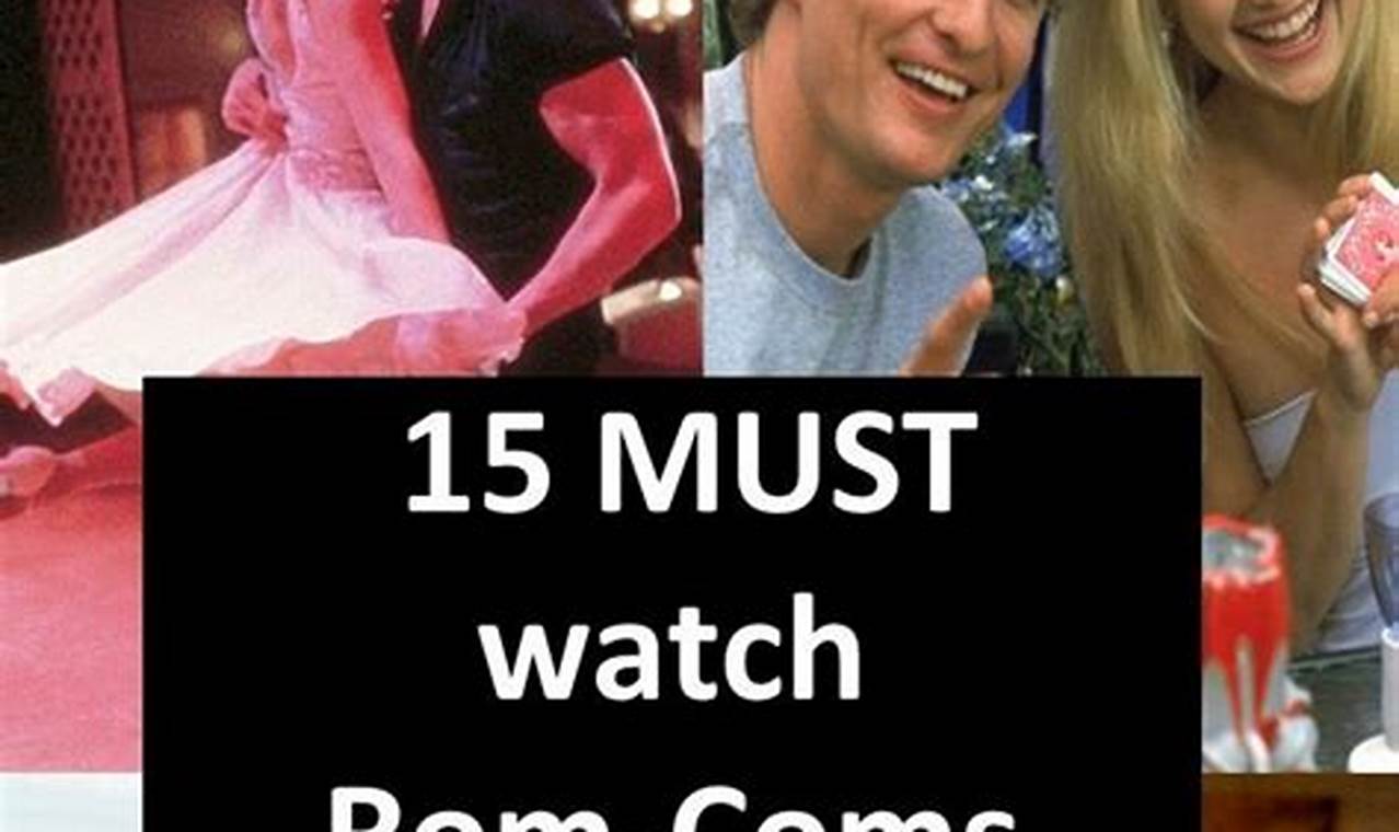 Rom Com Movies To Watch 2024