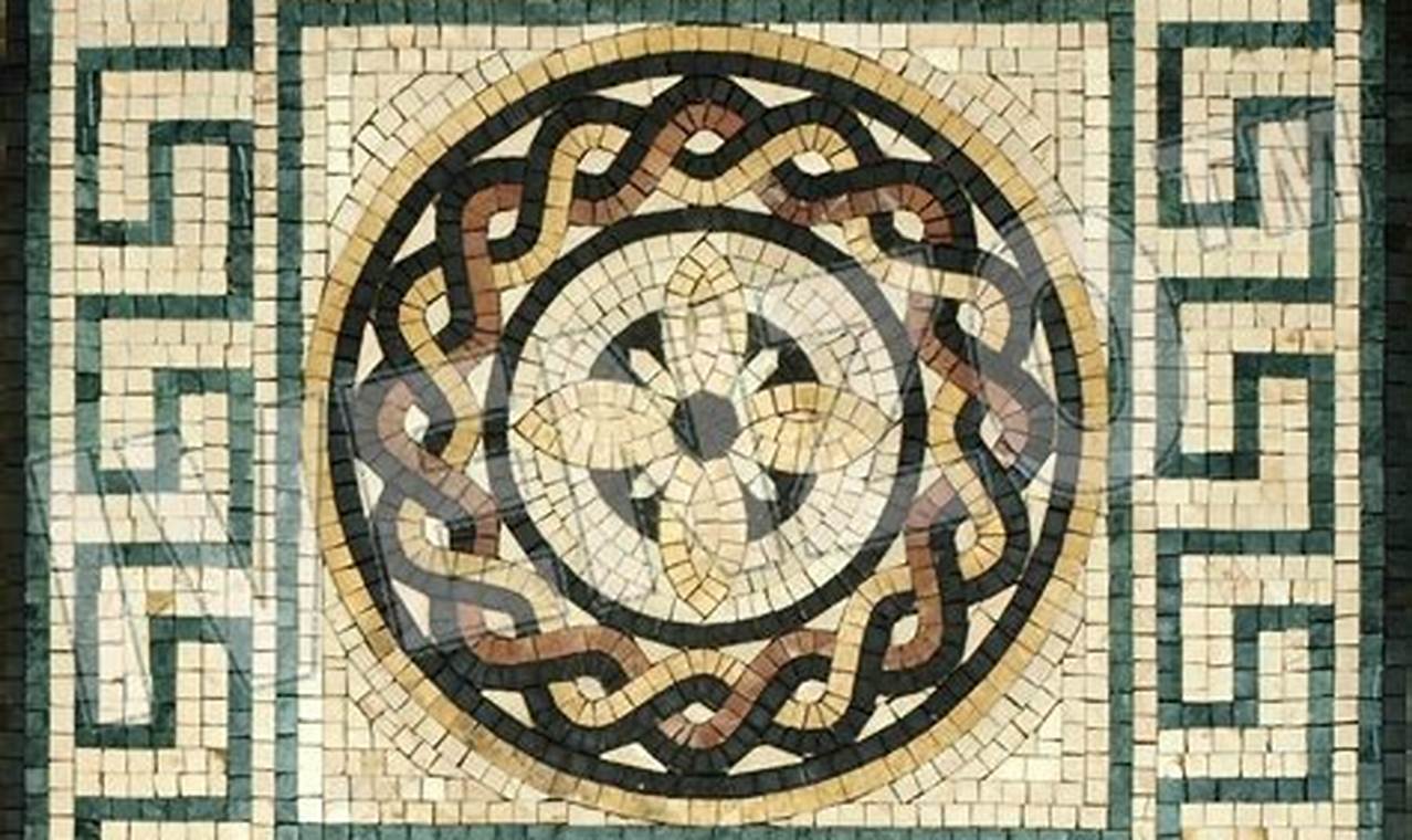 Roman Ceramics Metal Mosaic Series