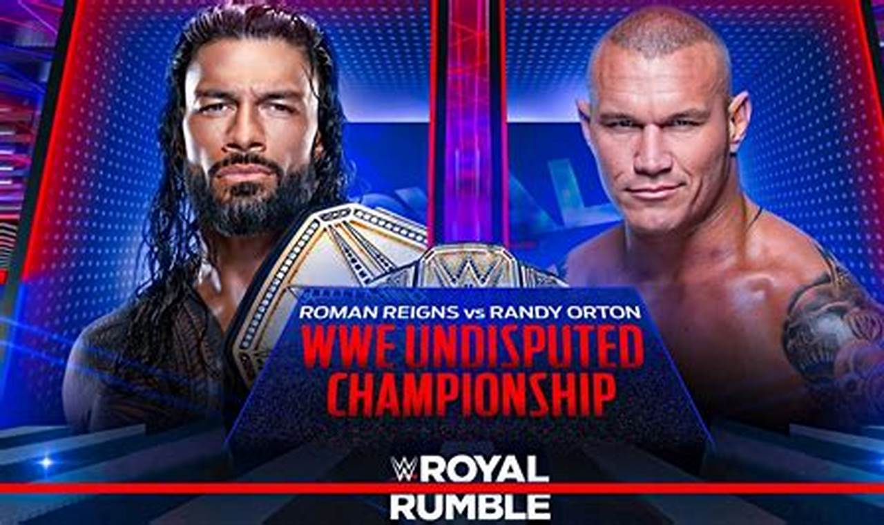 Roman Reigns Vs Randy Orton 2024