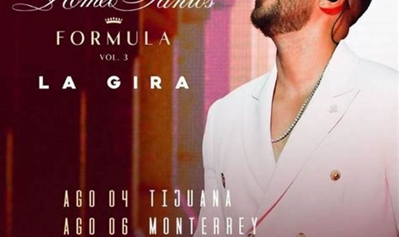 Romeo Santos Tour 2024 Mexico