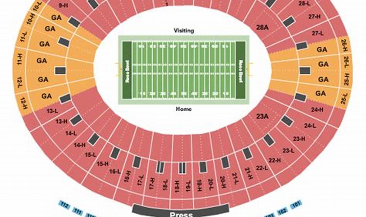 Rose Bowl 2024 Tickets Price