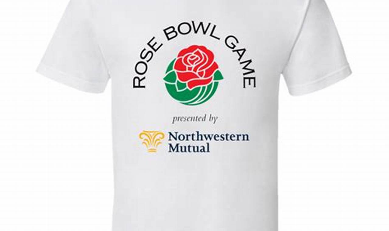 Rose Bowl Merchandise 2024