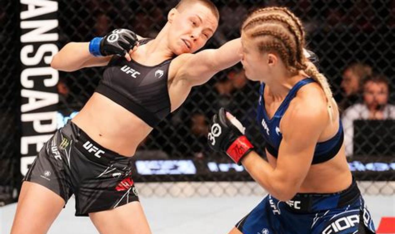 Rose Namajunas Vs Manon Fiorot