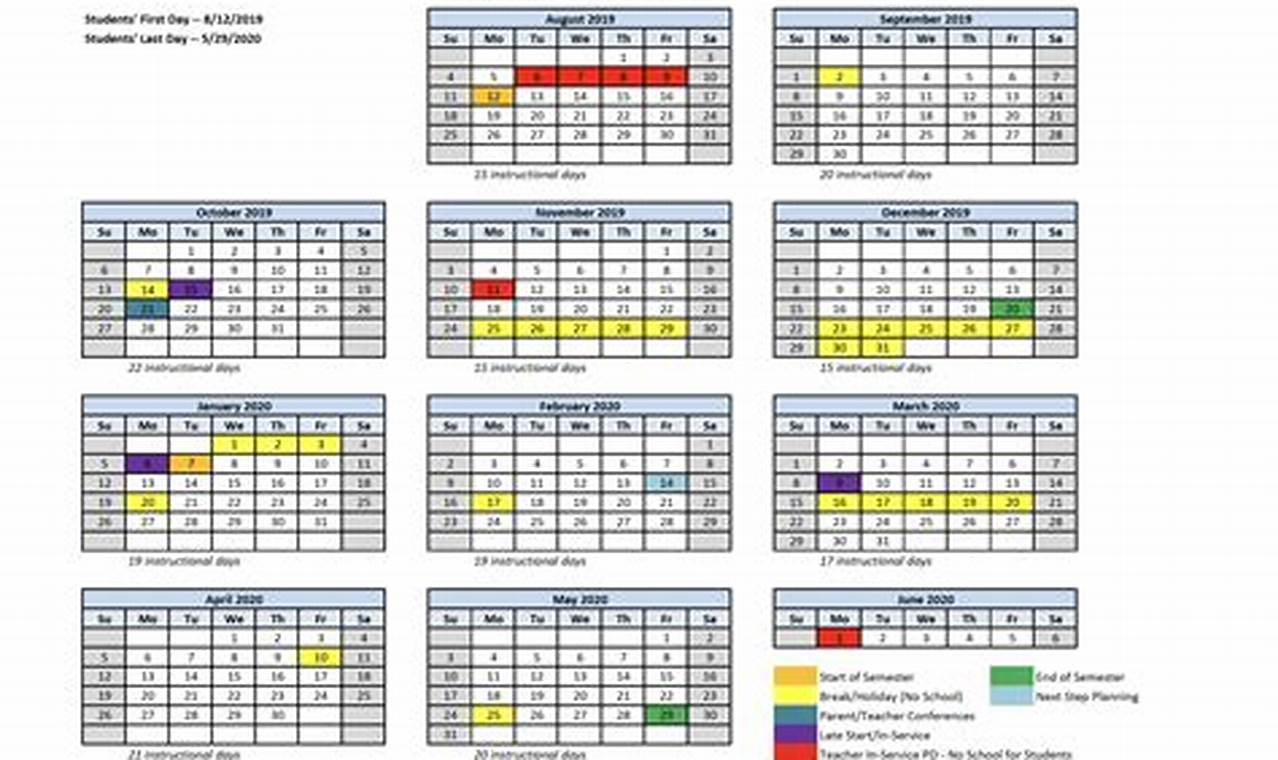 Roswell High School Calendar