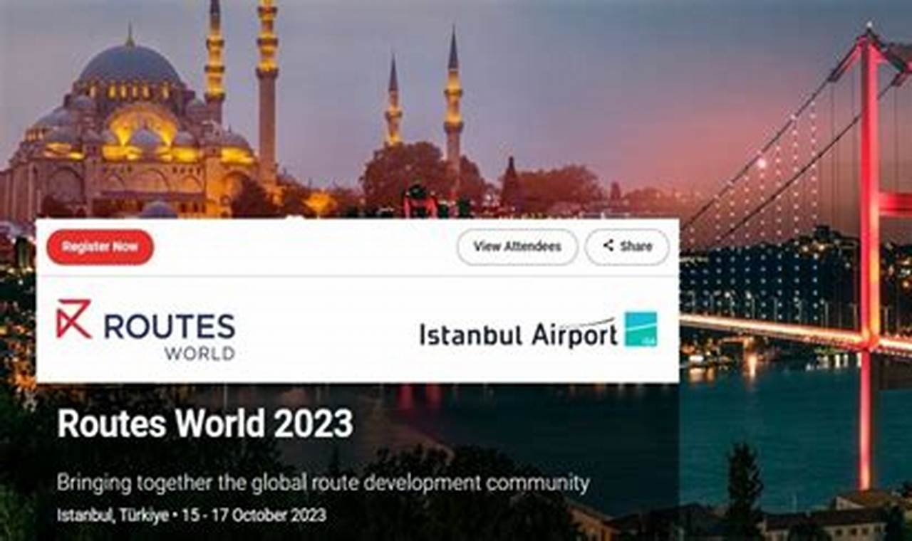 Routes World 2024 Istanbul