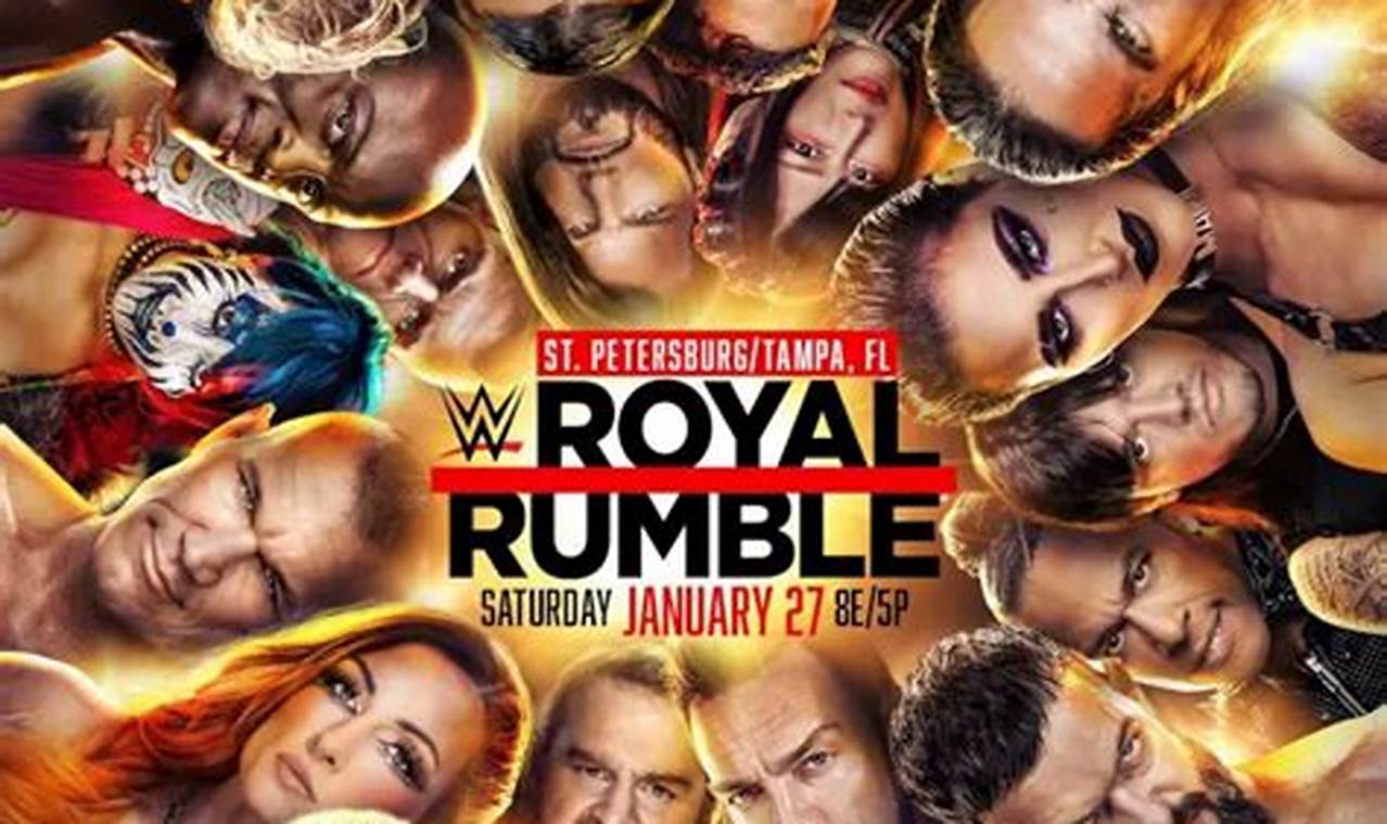 Royal Rumble 2024 List