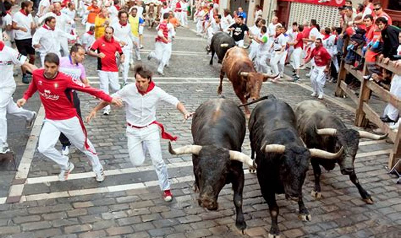 Running Of The Bulls 2024