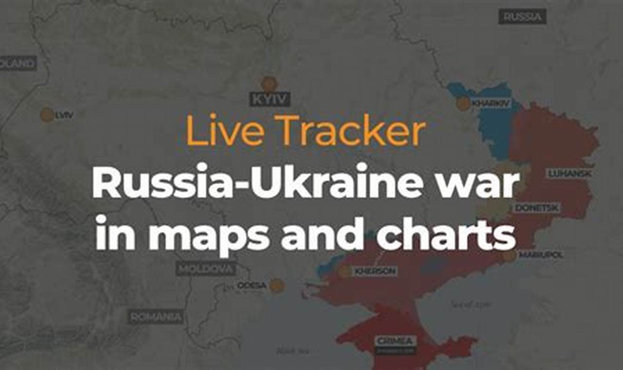 Russia Ukraine War Map Live Tracker 2024