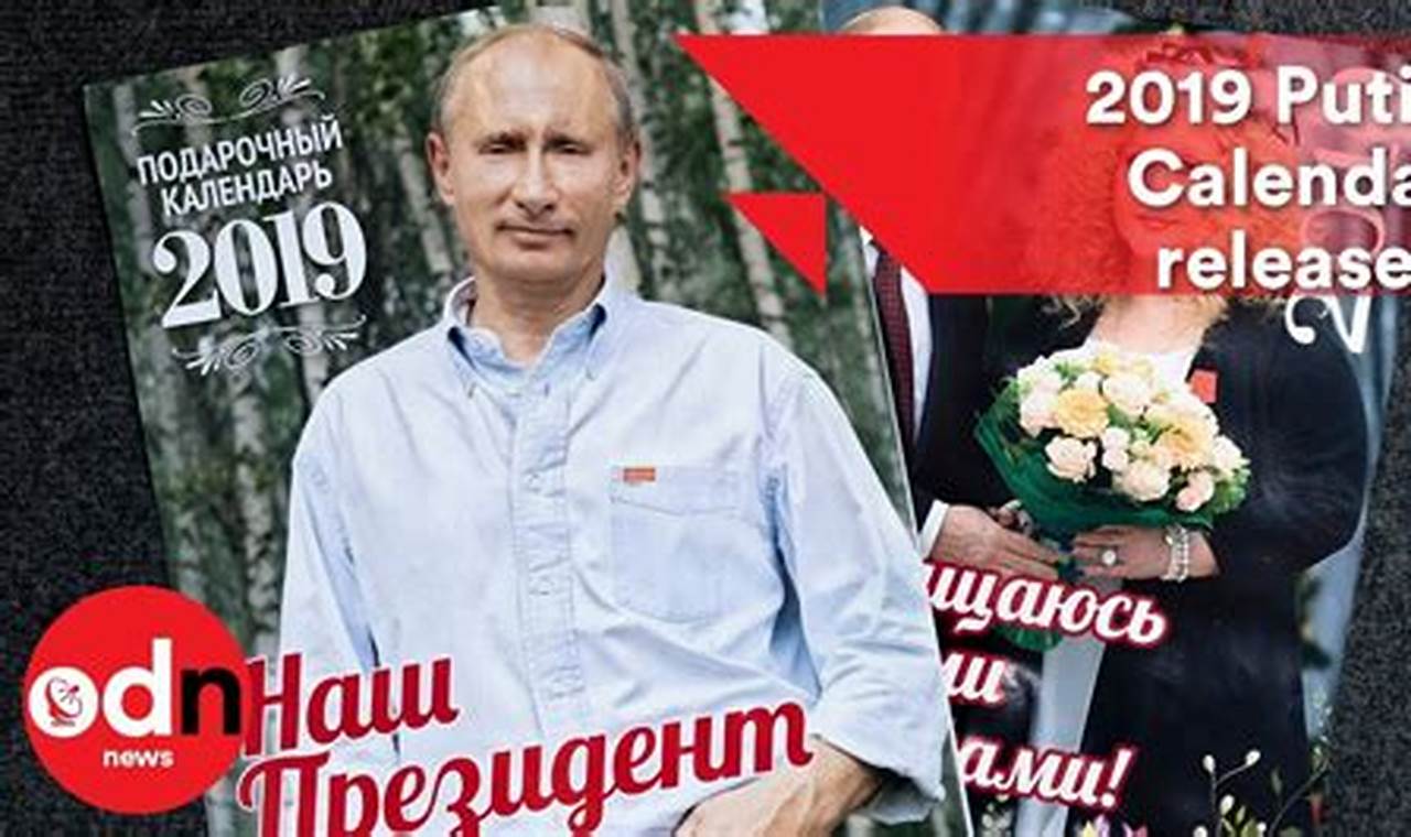 Russian Calendar Putin