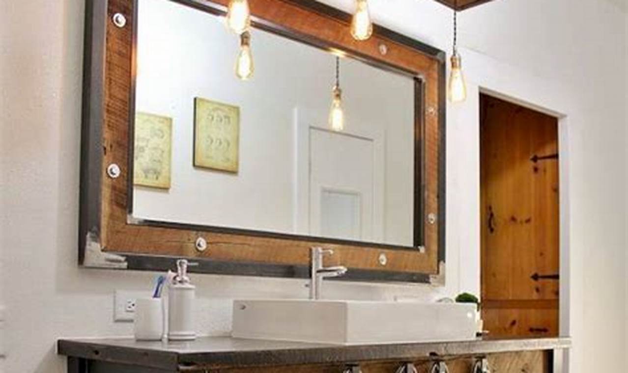 Rustic Bathroom Vanity