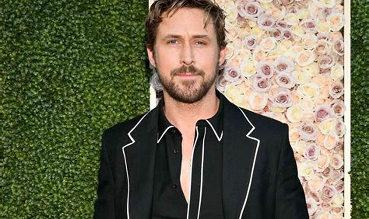 Ryan Gosling At Golden Globes 2024