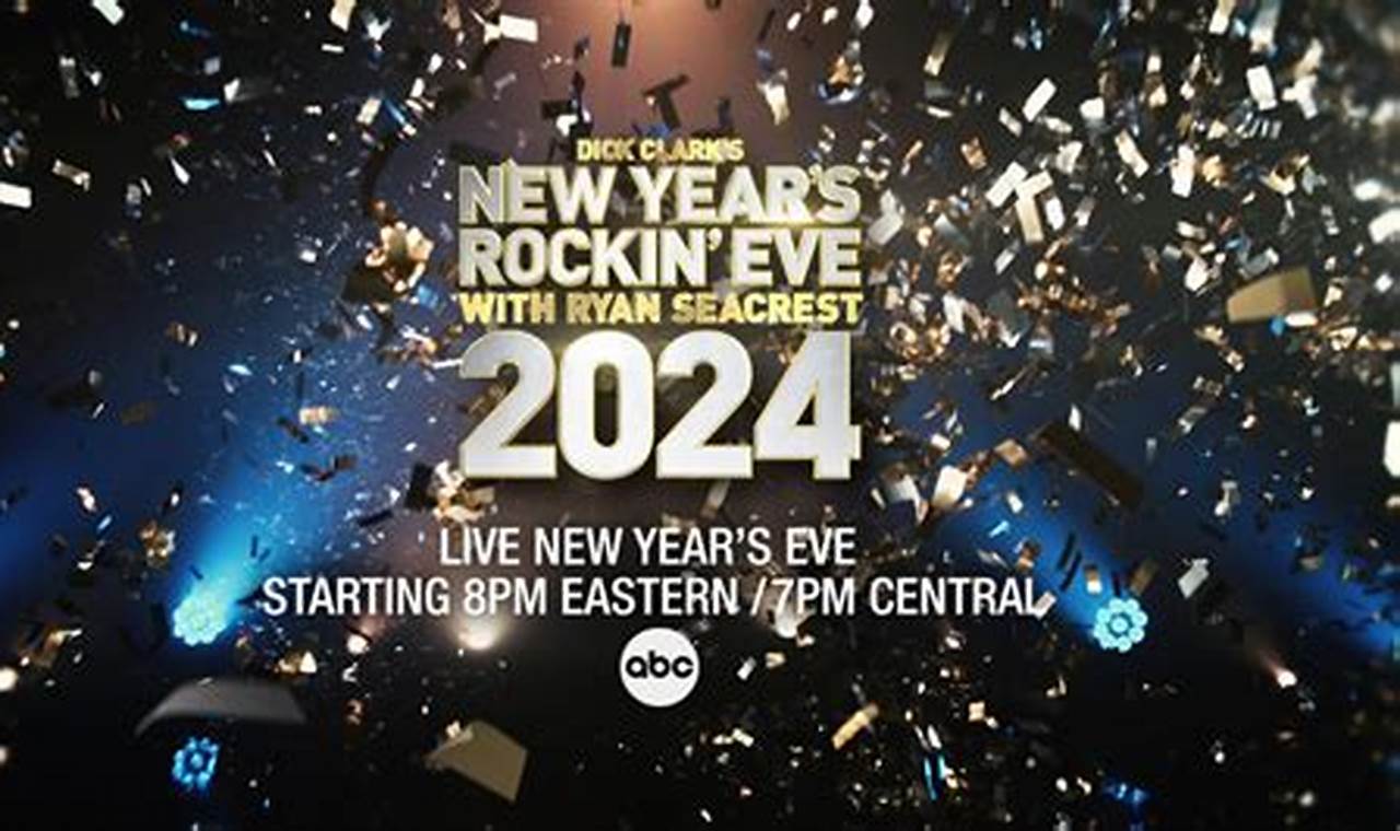 Ryan Seacrest New Years Eve 2024 Ball Drop