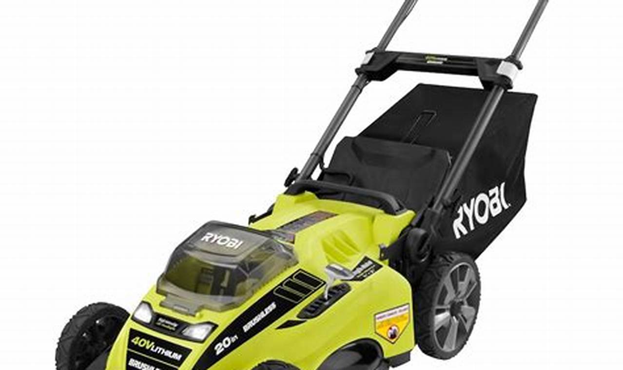 Unveil the Secrets: Ryobi 40v Mower - A Game-Changer in Lawn Care