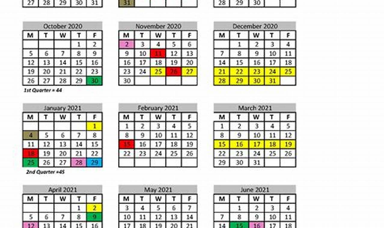 Saint Johns Calendar 2024