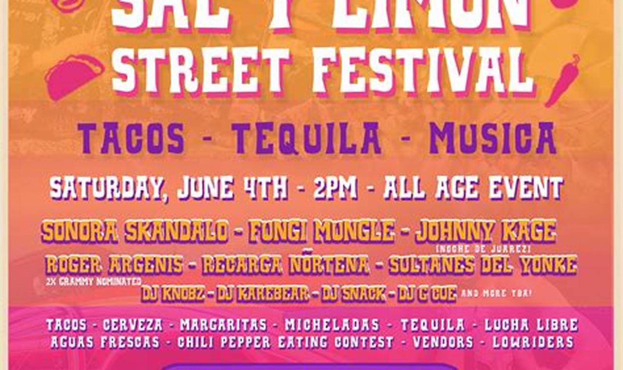 Sal Y Limon Street Festival 2024