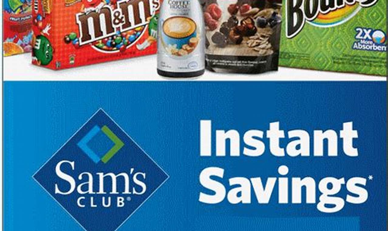 Sam'S Club Instant Savings August 2024