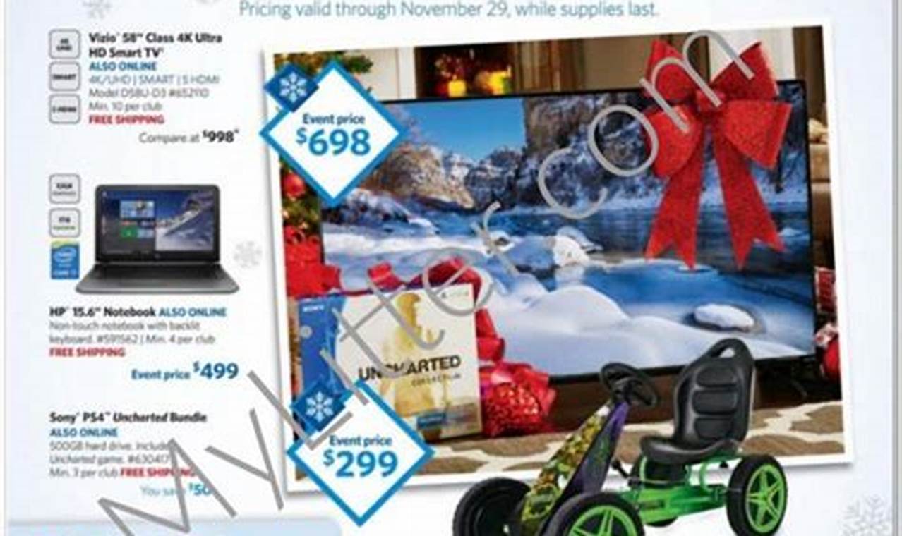 Sam's Club Black Friday 2024 Ad