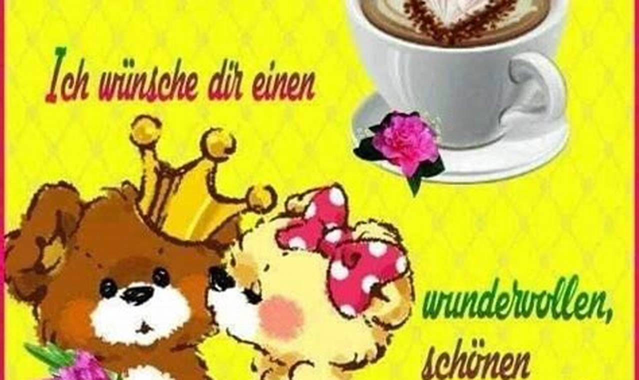 Samstag Morgen Grüsse