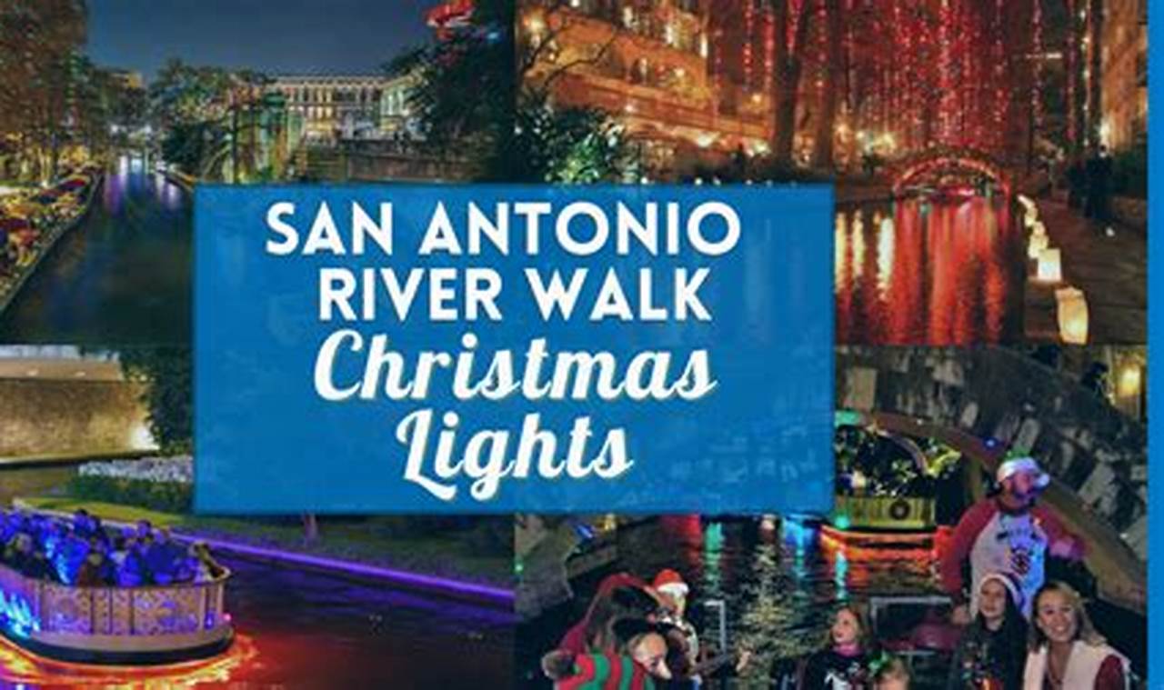 San Antonio Christmas Lights 2024 Schedule