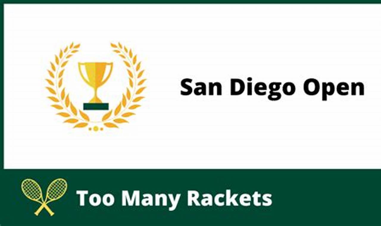 San Diego Open 2024 Prize Money