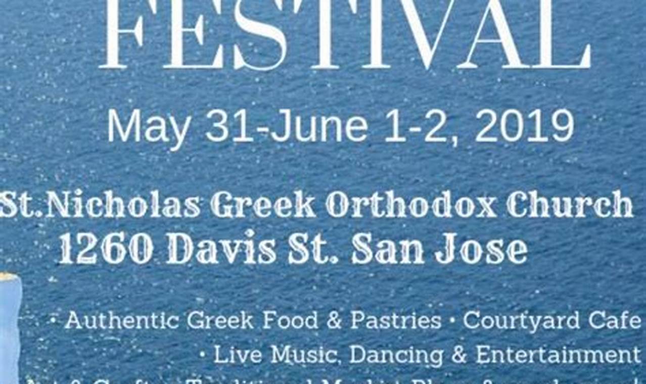 San Jose Greek Festival 2024