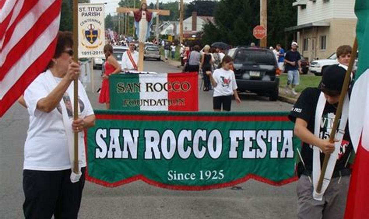 San Rocco Aliquippa 2024