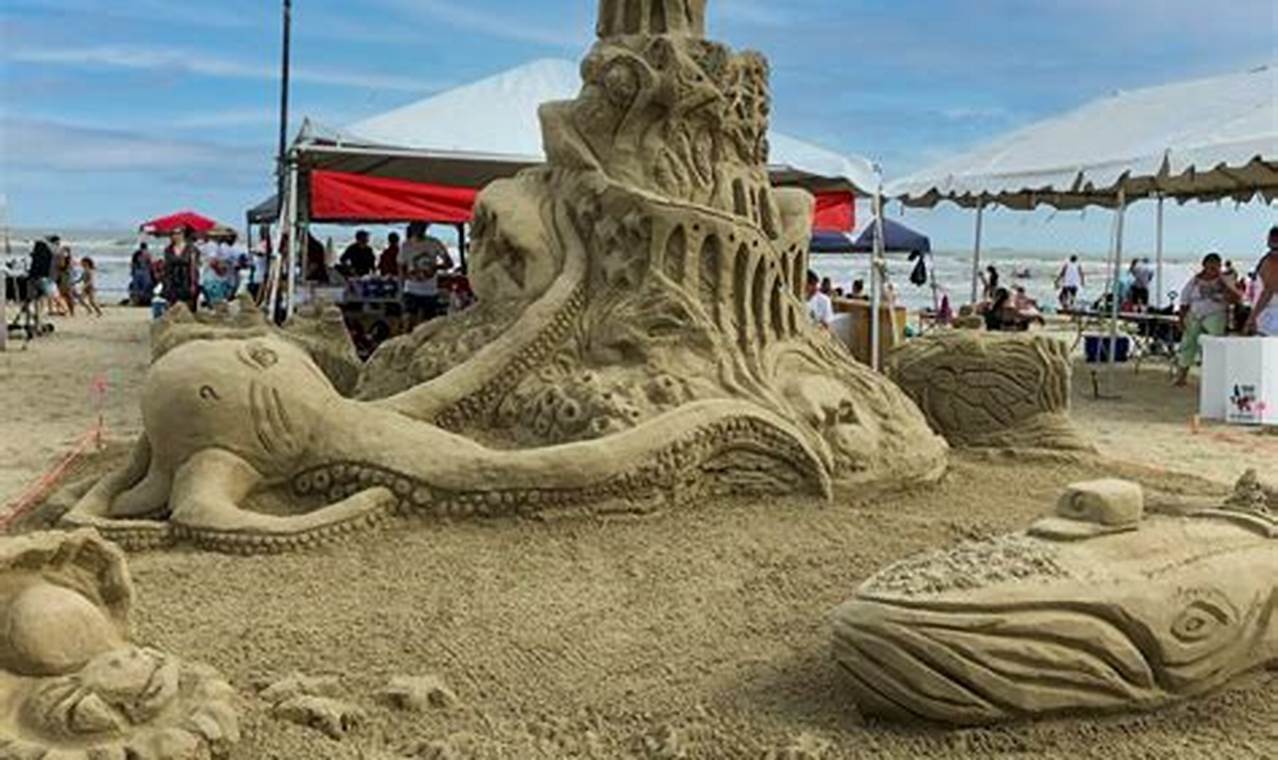 Sand Castle Competition Galveston 2024
