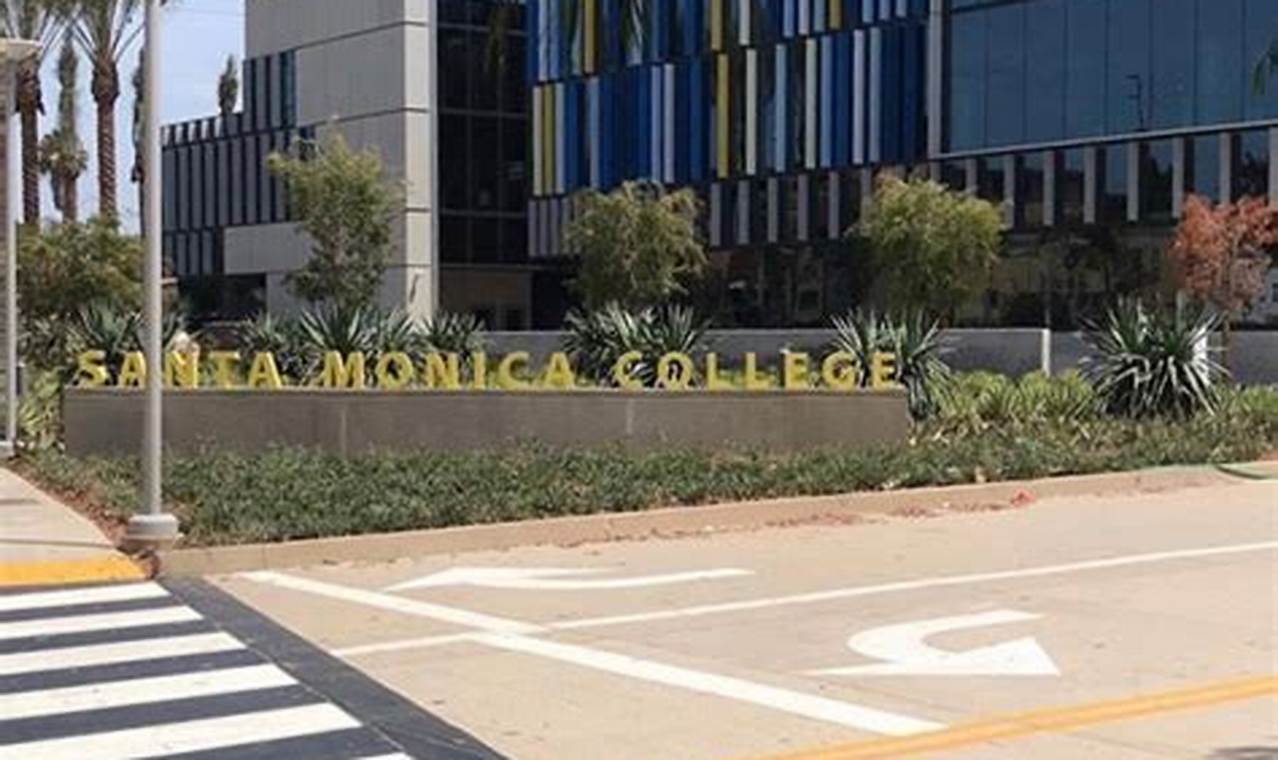 Santa Monica Community College Fall 2024