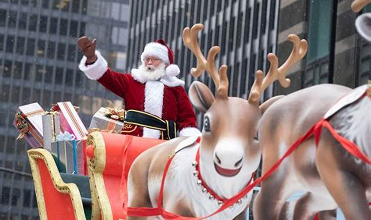 Santa Parade 2024 Toronto