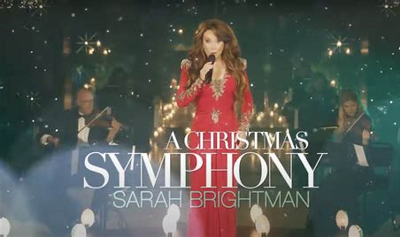 Sarah Brightman Christmas Tour 2024