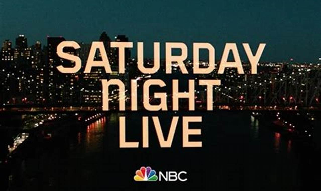 Saturday Night Live Jan 7 2024