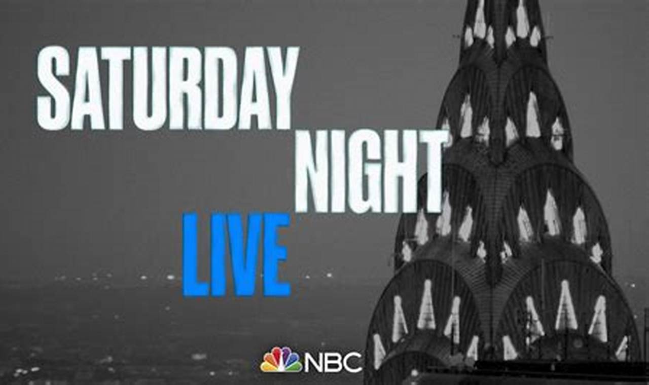 Saturday Night Live Nov 4 2024