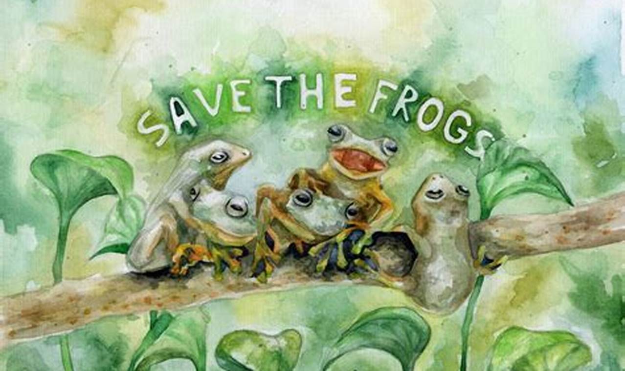 Save The Frogs Art Contest 2024
