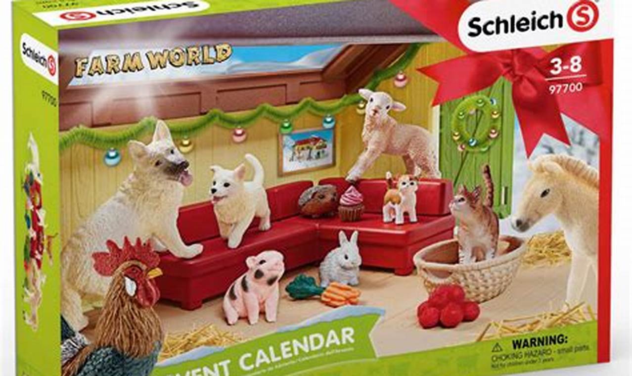 Schleich Advent Calendar Farm World 2024