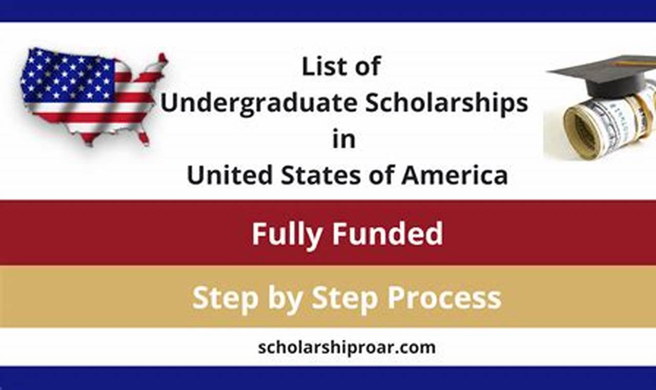 Scholarships For Undergraduates 2024